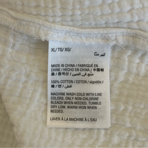 Style & Co | White Sleeveless Front Tie Top | Size XL - Picture 14 of 16